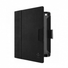 贝尔金新一代iPad“影院”保护套（人造革，黑皮灰衬） F8N773qeC00