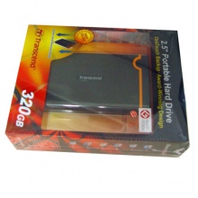创见（Transcend）StoreJet 2.5英寸军工级320GB移动硬盘