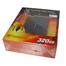 创见（Transcend）StoreJet 2.5英寸军工级320GB移动硬盘