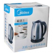 美的（Midea）15S02H 不锈钢电热水壶