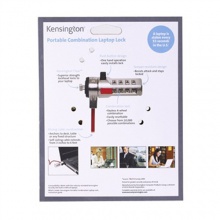 肯辛通黄色级便携式密码电脑锁(红色) K64671