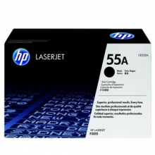 惠普（HP） CE255A 55A 黑色原装 LaserJet 硒鼓 (适用LaserJet P3015)