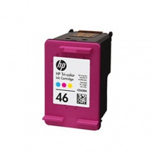 惠普(HP) CZ638AA 46彩色墨盒 （适用HP DJ 2020hc/2520hc）