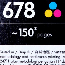 惠普（HP） CZ108AA 678彩色墨盒 （适用 HP DeskJet 2515 1018 1518 2548系列）