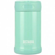品特（JUSTAQUA）不锈钢真空焖烧罐保温杯JA-HM-50A 500mL（绿色）