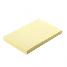 3M 660 4×6英寸 黄色报事贴单行簿