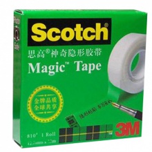 3M 810 1/2 10M 思高甜甜圈胶带补充包