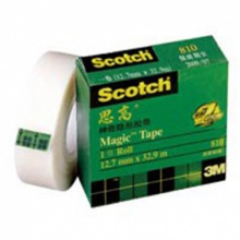 3M 810 3/4 10M 思高甜甜圈胶带补充包