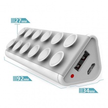 飞利浦移动电源 DLP2201U 白色