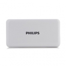 飞利浦（Philips）DLP6080移动电源 8000毫安 双USB同时满足手机和平板电脑供电（白色）