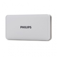 飞利浦（Philips）DLP6080移动电源 8000毫安 双USB同时满足手机和平板电脑供电（白色）