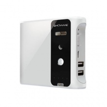 SHOWME F2 激光键盘+自带8000毫安移动充电器白色