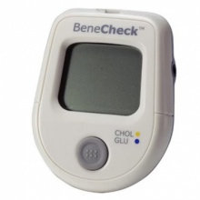百捷（BeneCheck）双功能血糖仪 PD-G001-6 （含25片血糖试纸， 5片胆固醇试纸）