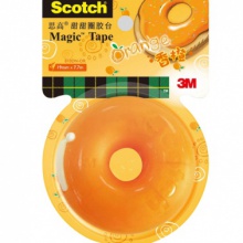 3M 思高甜甜圈胶台(香橙)
