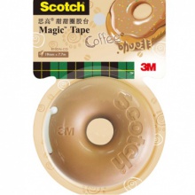 3M 思高甜甜圈胶台(咖啡)