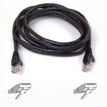 贝尔金 RJ45超5类网线(黑色,2.1米,插头注塑/保护凸耳) A3L850Azh07BLKS