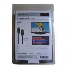贝尔金 HDMI 多媒体线(1.8米) AV10047-06