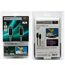 贝尔金 HDMI 多媒体线(3.6米) AV10047-12