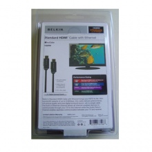 贝尔金 HDMI 多媒体线 支持以太网(1.8米) AV10048-06