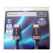 贝尔金 高速HDMI 多媒体线(1.8米) AV10049-06