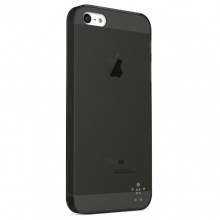 贝尔金iPhone5纤薄菁华保护壳 （沥青黑）F8W095qeC00