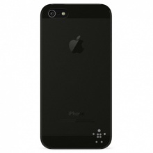 贝尔金iPhone5纤薄菁华保护壳 （沥青黑）F8W095qeC00