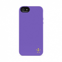 贝尔金苹果iPhone5手机保护壳霓虹系列TPU材质(葡萄紫)F8W097qeC03
